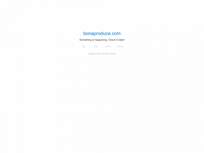 bonaproduce.com snapshot