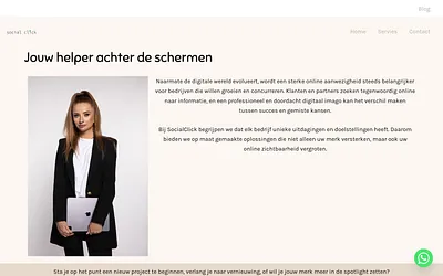 socialclick.be snapshot
