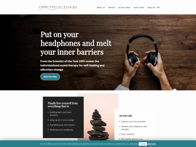vibrationalretraining.com snapshot