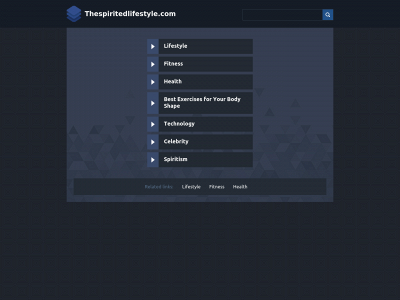 thespiritedlifestyle.com snapshot