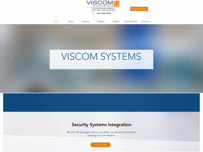 viscomsystems.com snapshot