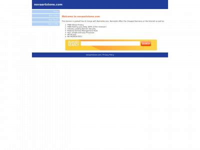 novaartstone.com snapshot