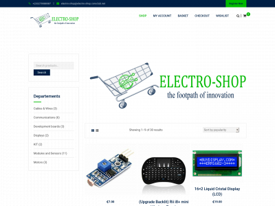 electro-shop.coroclub.net snapshot
