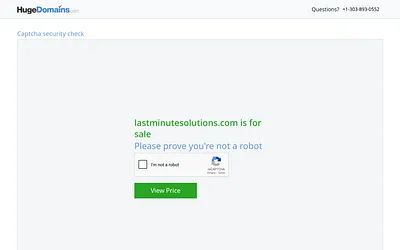 lastminutesolutions.com snapshot