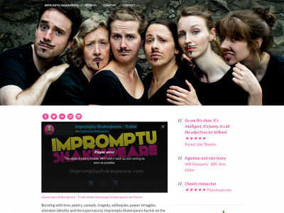 impromptushakespeare.com snapshot