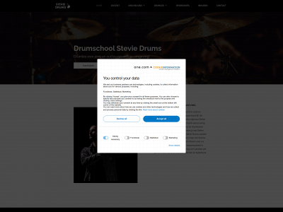 steviedrums.nl snapshot