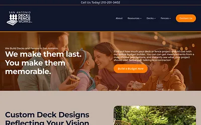 sanantoniodeckandfenceworks.com snapshot