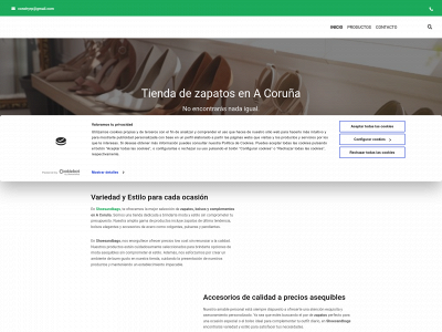 shoesandbagscoruna.com snapshot