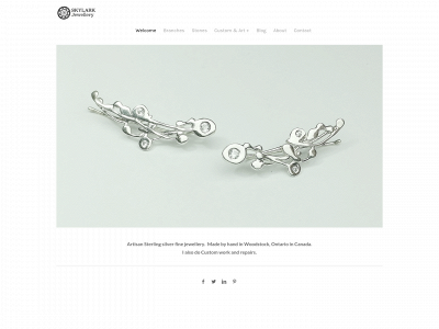 www.skylarkjewellery.com snapshot