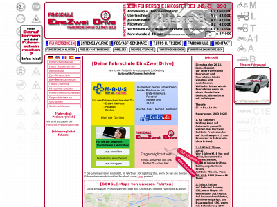 fahrschule-einszweidrive.de snapshot