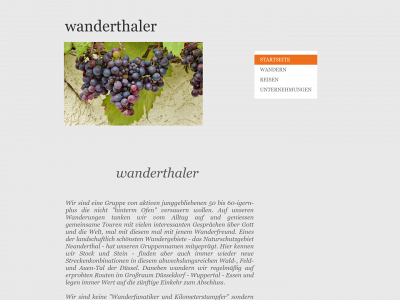 wanderthaler.de snapshot
