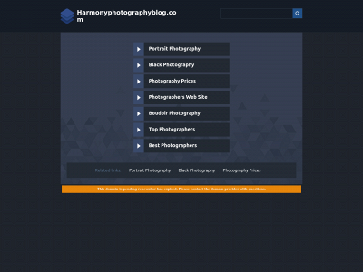 harmonyphotographyblog.com snapshot