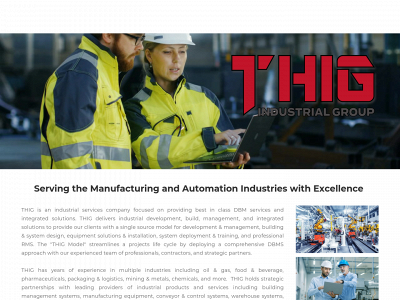thigindustrial.com snapshot