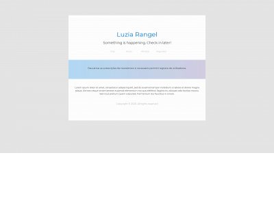 luziarangel.com snapshot