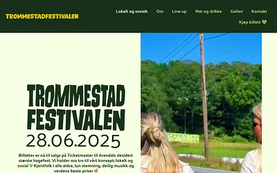 trommestadfestivalen.no snapshot