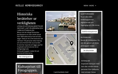 kvillehembygdsarkiv.se snapshot