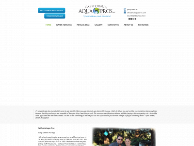 calaquapros.com snapshot