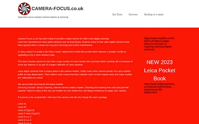 camera-focus.co.uk snapshot