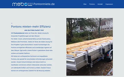 pontonmiete.de snapshot