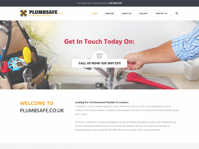plumbsafe.co.uk snapshot