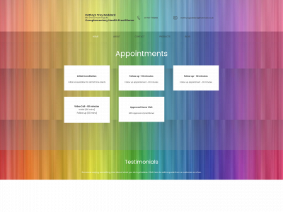 rainbowhealing.co.uk snapshot