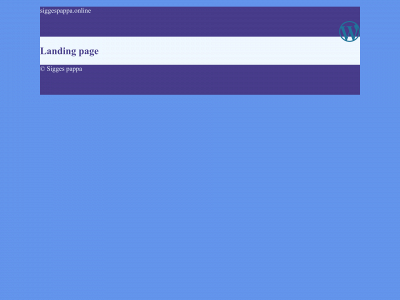 siggespappa.online snapshot