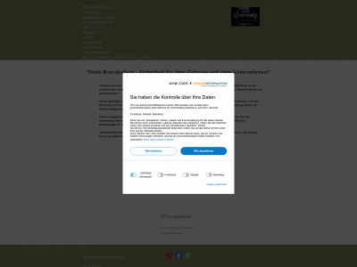 rhoen-brandschutz.de snapshot