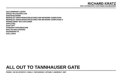 richardkratz.com snapshot