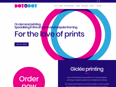 dottodotprinting.co.uk snapshot