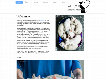 trufflescats.se snapshot