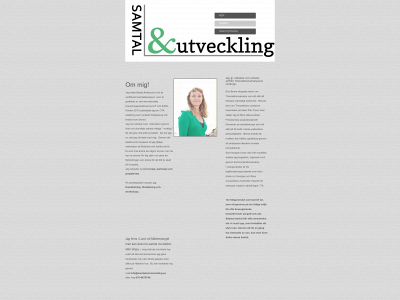 samtalochutveckling.se snapshot