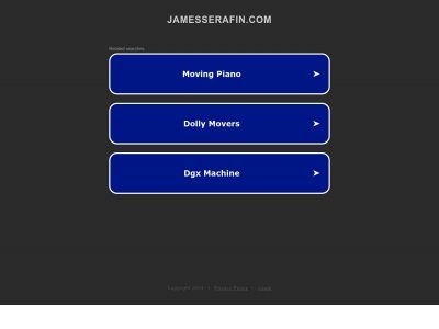 jamesserafin.com snapshot