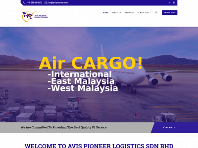 avispioneer.com snapshot