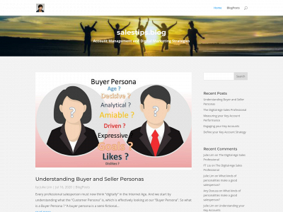 salestips.blog snapshot