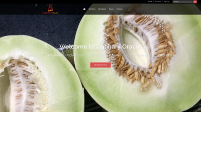 culinaryoracle.com snapshot