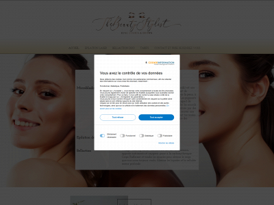 thebeautystylist.be snapshot