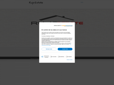 ruja-estate.com snapshot