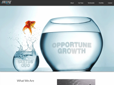 infrontagency.com snapshot