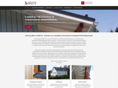 rakennussyrjala.fi snapshot