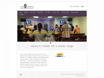 lifepointechurchga.org snapshot