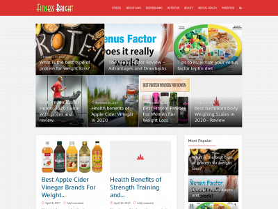 fitnessbright.com snapshot
