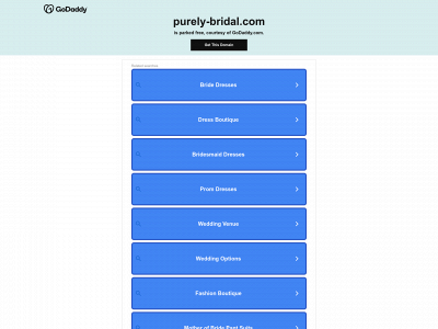 purely-bridal.com snapshot