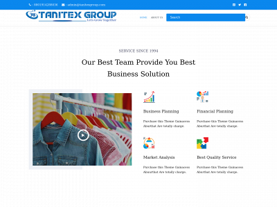 tanitexgroup.com snapshot