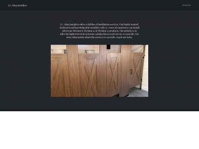 jckinginstallers.com snapshot