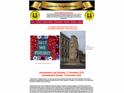 andoverneighbourcare.co.uk snapshot