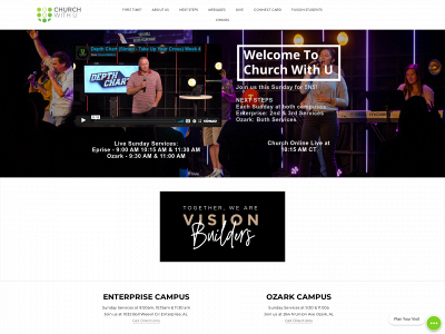 www.churchwithu.com snapshot