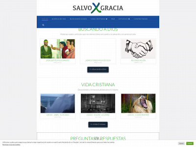 salvoxgracia.com snapshot