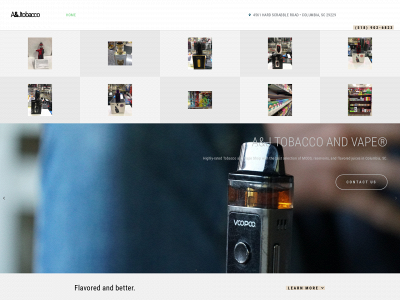 ajtobaccoandvapes.com snapshot