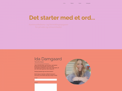 idadamgaard.dk snapshot