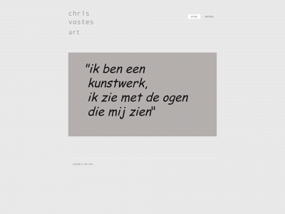 chrisvostes.com snapshot